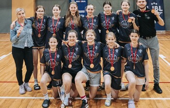 BVBS U14 meitenes izcīna LJBL bronzu, Brokānei 41 punkta spēle