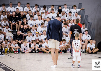 Brāļu Bertānu Basketbola meistarklase 2022, Pirmā diena