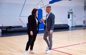 Mūsu meitenes izcīna uzvaru pret Rīgas Tehniskās universitātes basketbolistēm