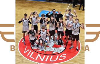 U14 zēni izcili aizvada EYBL posmu Viļņā