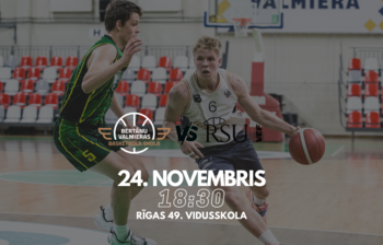 ''Ramirent'' Nacionālā basketbola līgas septītā spēle izbraukumā pret RSU/''VEF'' Rīga komandu