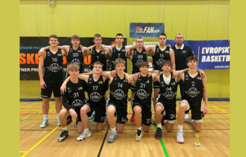 U17 zēniem divas uzvaras četrās cīņās EYBL posmā Čehijā