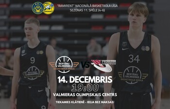 Ceļā uz trešo uzvaru pēc kārtas: 14. novembrī