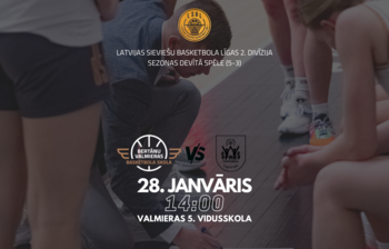 BVBS meitenēm janvāra pēdējā cīņa LSBL2 ietvaros