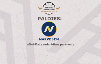 Par Bertānu Valmieras basketbola skolas oficiālo sadarbības partneri kļūst 