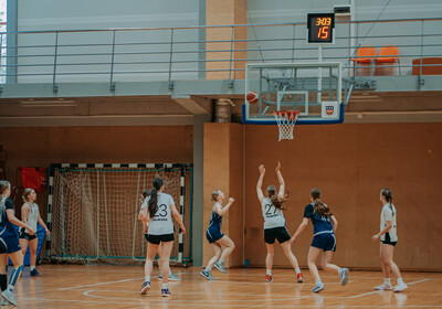LJBL fināls U16 meitenes: Bertānu VBS - RSS Rīdzene. Foto: Ralfs Bartnieks