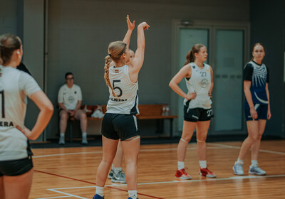LJBL fināls U16 meitenes: Bertānu VBS - RSS Rīdzene. Foto: Ralfs Bartnieks