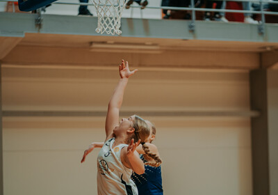 LJBL fināls U16 meitenes: Bertānu VBS - RSS Rīdzene. Foto: Ralfs Bartnieks