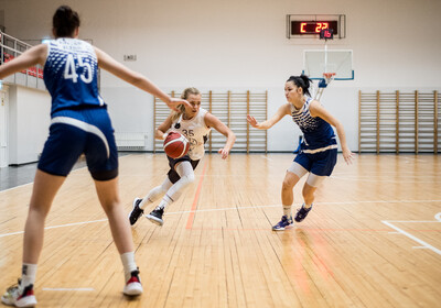 LSBL spēle VALMIERA GLASS VIA/BVBS vs TTT/ RBJSS Rīdzene