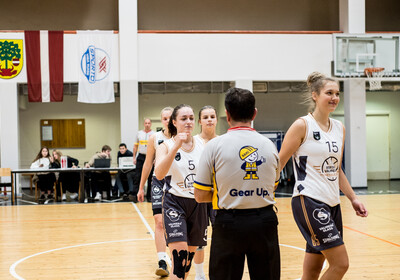 LSBL spēle VALMIERA GLASS VIA/BVBS vs TTT/ RBJSS Rīdzene