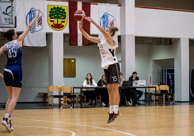 LSBL spēle VALMIERA GLASS VIA/BVBS vs TTT/ RBJSS Rīdzene