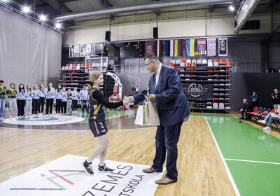 EGBL U15 Final4 1.vieta, BVBS : Daugavpils SS, Apbalvošana