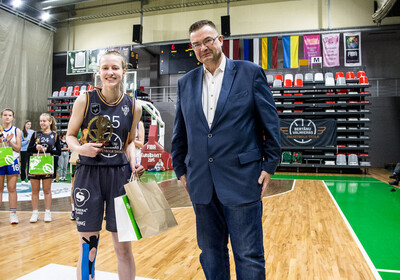 EGBL U15 Final4 1.vieta, BVBS : Daugavpils SS, Apbalvošana