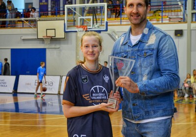 LJBL U15 meitenes Fināli 2.vieta,  Apbalvošana
