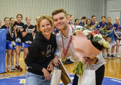 LJBL U15 meitenes Fināli 2.vieta,  Apbalvošana