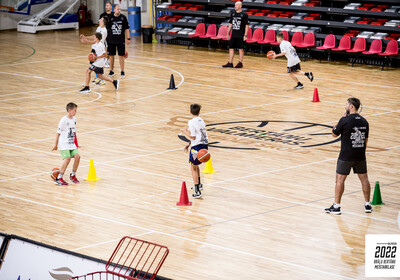 Brāļu Bertānu Basketbola meistarklase 2022, Pirmā diena