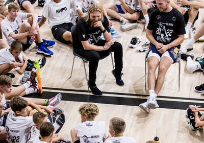 Brāļu Bertānu Basketbola meistarklase 2022, Pirmā diena