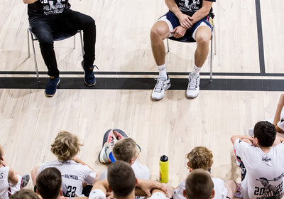 Brāļu Bertānu Basketbola meistarklase 2022, Pirmā diena