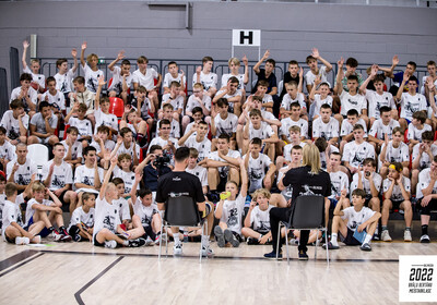 Brāļu Bertānu Basketbola meistarklase 2022, Pirmā diena