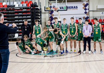 EYBL U15 Valmieras posma apbalvošanas ceremonija (26.03.2023.)