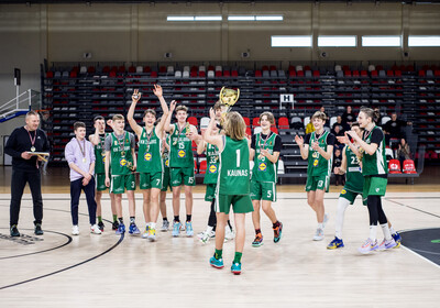 EYBL U15 Valmieras posma apbalvošanas ceremonija (26.03.2023.)