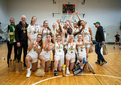 EGBL U16 FINAL 8 apbalvošanas ceremonija Valmierā