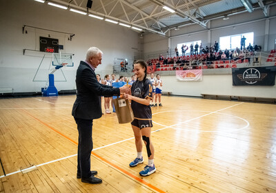 EGBL U16 FINAL 8 apbalvošanas ceremonija Valmierā
