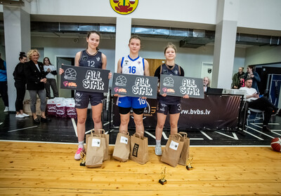 EGBL U16 FINAL 8 apbalvošanas ceremonija Valmierā