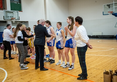 EGBL U16 FINAL 8 apbalvošanas ceremonija Valmierā