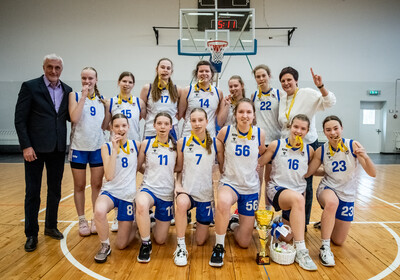 EGBL U16 FINAL 8 apbalvošanas ceremonija Valmierā