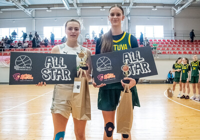 EGBL U16 FINAL 8 apbalvošanas ceremonija Valmierā