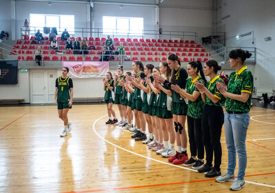 EGBL U16 FINAL 8 apbalvošanas ceremonija Valmierā