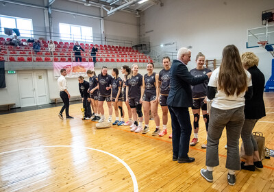 EGBL U16 FINAL 8 apbalvošanas ceremonija Valmierā