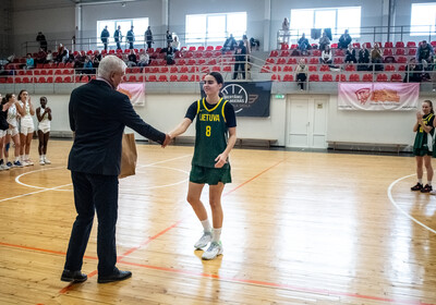 EGBL U16 FINAL 8 apbalvošanas ceremonija Valmierā