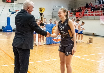 EGBL U16 FINAL 8 apbalvošanas ceremonija Valmierā