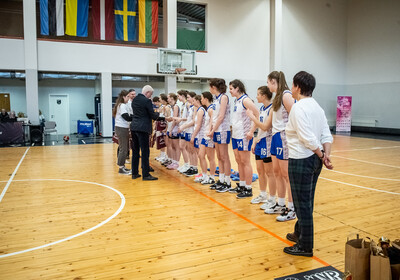 EGBL U16 FINAL 8 apbalvošanas ceremonija Valmierā