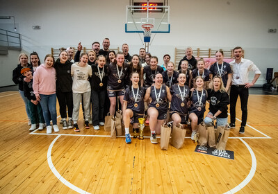 EGBL U16 FINAL 8 apbalvošanas ceremonija Valmierā