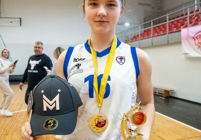 EGBL U16 FINAL 8 apbalvošanas ceremonija Valmierā
