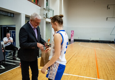 EGBL U16 FINAL 8 apbalvošanas ceremonija Valmierā