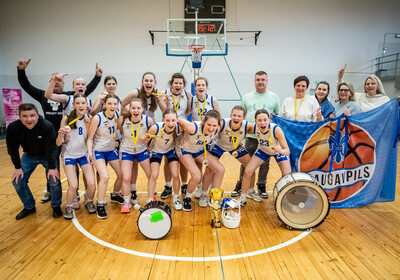 EGBL U16 FINAL 8 apbalvošanas ceremonija Valmierā