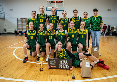 EGBL U16 FINAL 8 apbalvošanas ceremonija Valmierā