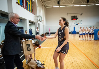 EGBL U16 FINAL 8 apbalvošanas ceremonija Valmierā