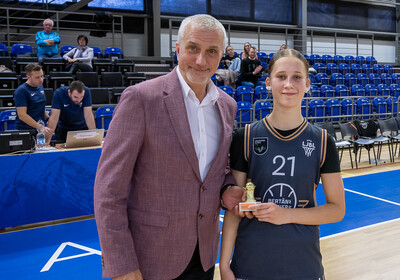 EGBL U18 posms Slovākijā (fināls un apbalvošanas ceremonija): BVBS - MBK Stara Tura (26.11.2023.)