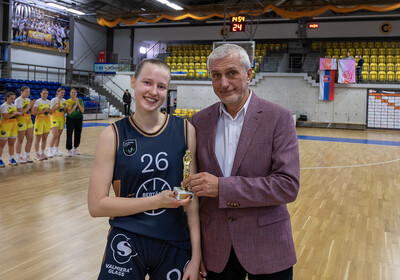 EGBL U18 posms Slovākijā (fināls un apbalvošanas ceremonija): BVBS - MBK Stara Tura (26.11.2023.)