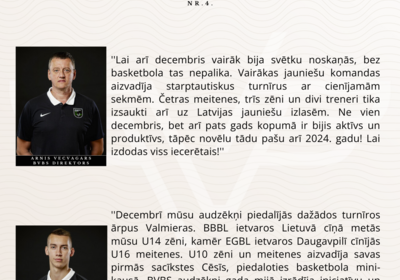 BVBS digitālā avīze #4 - 2023. gada decembris